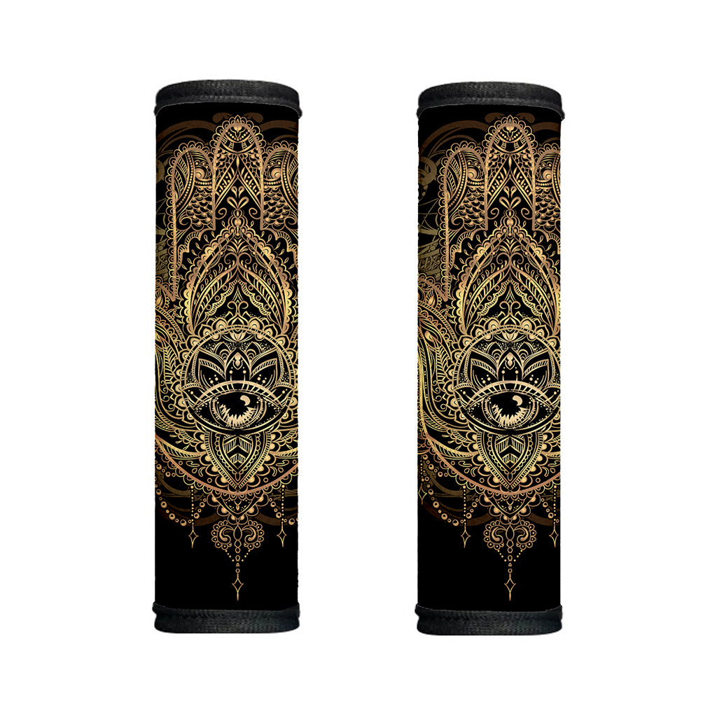 Spiritual Hamsa Hand Of Fatima Print Handle Covers