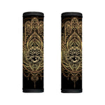 Spiritual Hamsa Hand Of Fatima Print Handle Covers