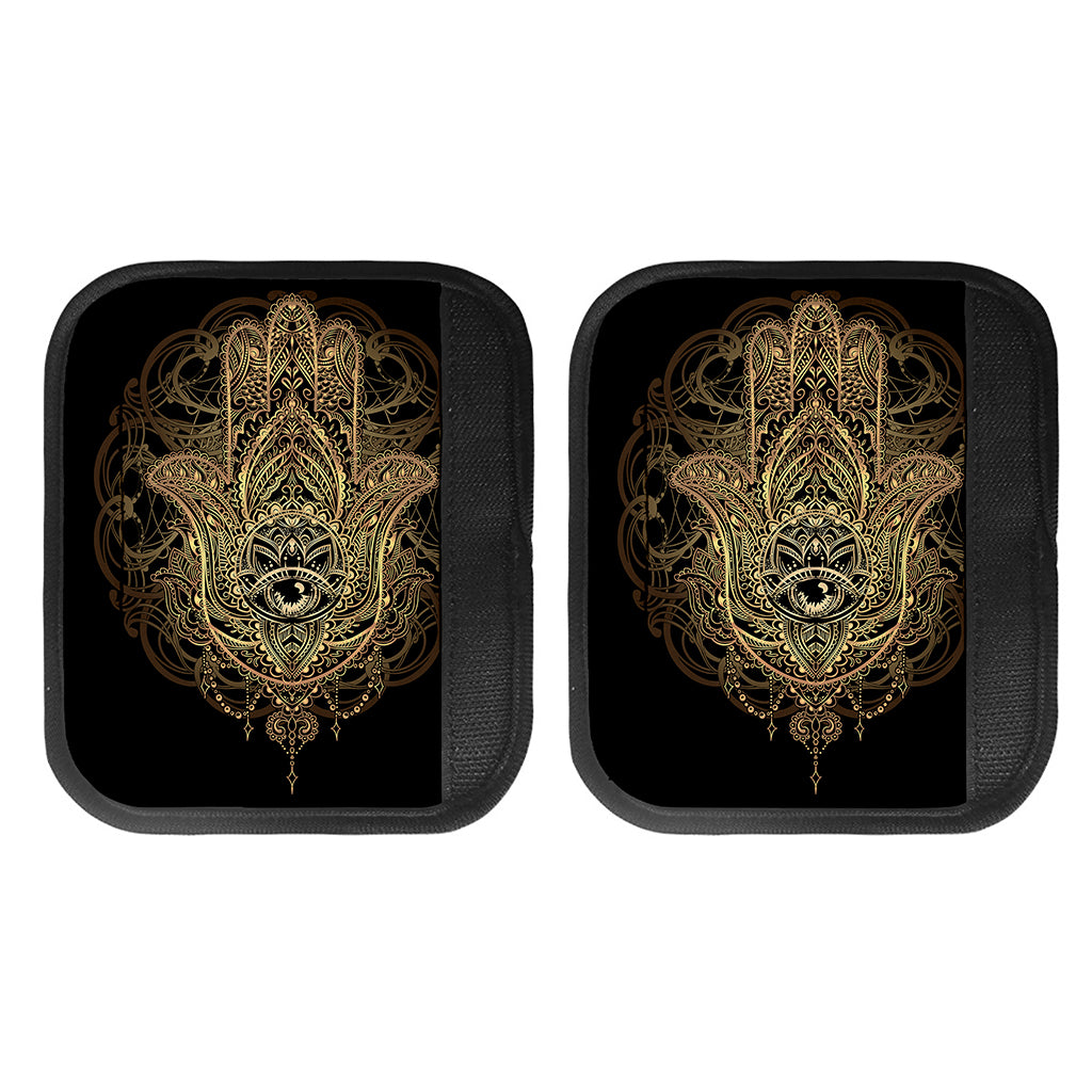 Spiritual Hamsa Hand Of Fatima Print Handle Covers
