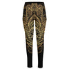 Spiritual Hamsa Hand Of Fatima Print High-Waisted Pocket Leggings