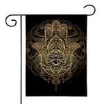 Spiritual Hamsa Hand Of Fatima Print House Flag