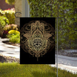 Spiritual Hamsa Hand Of Fatima Print House Flag