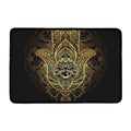 Spiritual Hamsa Hand Of Fatima Print Kitchen Mat