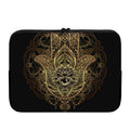 Spiritual Hamsa Hand Of Fatima Print Laptop Sleeve