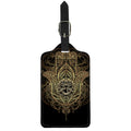 Spiritual Hamsa Hand Of Fatima Print Luggage Tag