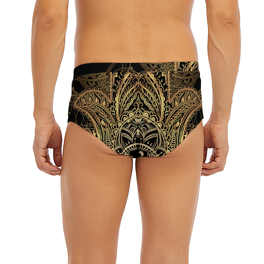 Spiritual Hamsa Hand Of Fatima Print Men's Briefs