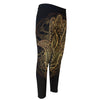 Spiritual Hamsa Hand Of Fatima Print Men's Compression Pants