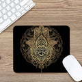 Spiritual Hamsa Hand Of Fatima Print Mouse Pad