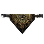 Spiritual Hamsa Hand Of Fatima Print Over The Collar Dog Bandana