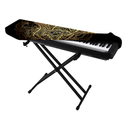 Spiritual Hamsa Hand Of Fatima Print Piano Keyboard Cover