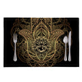 Spiritual Hamsa Hand Of Fatima Print Placemat