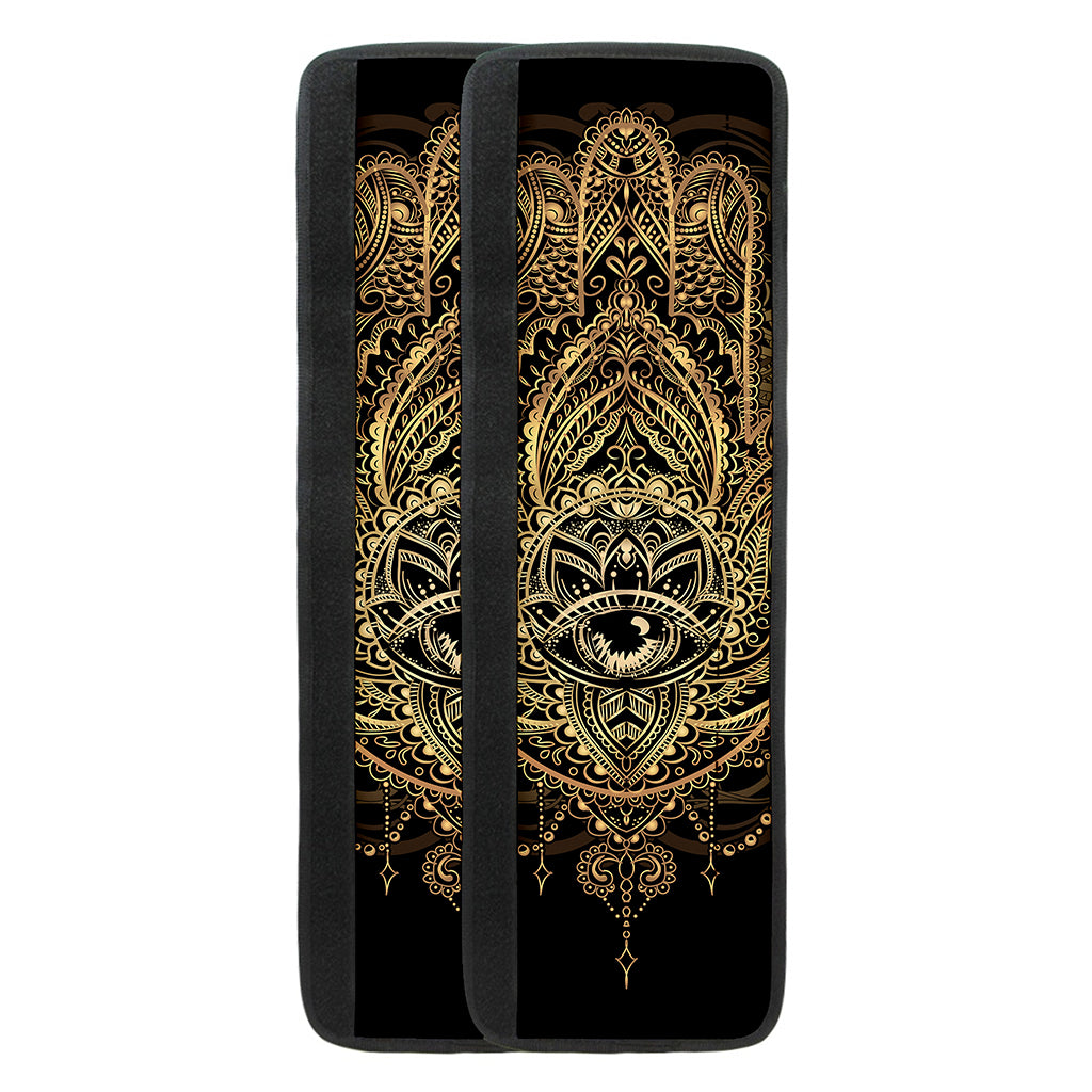 Spiritual Hamsa Hand Of Fatima Print Refrigerator Handle Covers