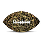 Spiritual Hamsa Hand Of Fatima Print Rugby Ball