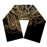 Spiritual Hamsa Hand Of Fatima Print Scarf