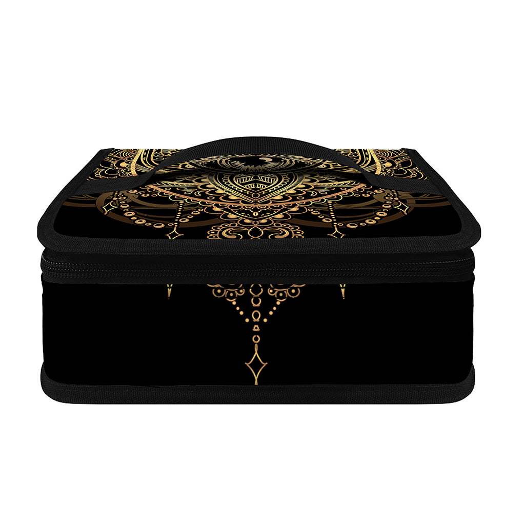Spiritual Hamsa Hand Of Fatima Print Small Lunch Bag