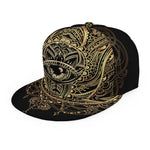 Spiritual Hamsa Hand Of Fatima Print Snapback Cap