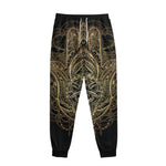 Spiritual Hamsa Hand Of Fatima Print Sweatpants