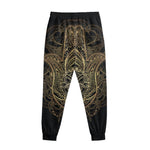Spiritual Hamsa Hand Of Fatima Print Sweatpants