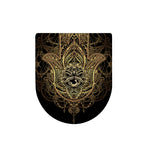 Spiritual Hamsa Hand Of Fatima Print Toilet Lid Cover
