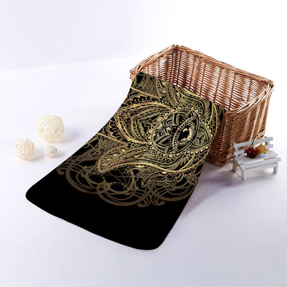 Spiritual Hamsa Hand Of Fatima Print Towel