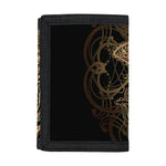 Spiritual Hamsa Hand Of Fatima Print Trifold Wallet