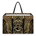Spiritual Hamsa Hand Of Fatima Print Utility Tote Bag