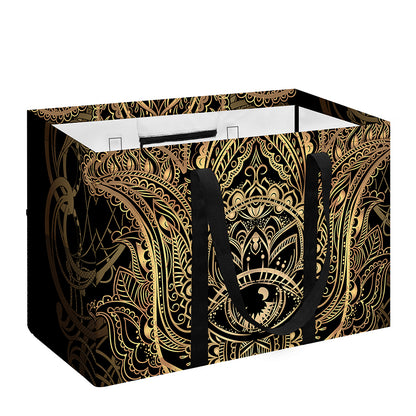Spiritual Hamsa Hand Of Fatima Print Utility Tote Bag