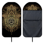 Spiritual Hamsa Hand Of Fatima Print Waterproof Car Seat Cover
