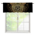 Spiritual Hamsa Hand Of Fatima Print Window Valance