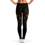 Spiritual Hamsa Hand Of Fatima Print Women's Leggings