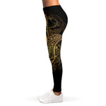 Spiritual Hamsa Hand Of Fatima Print Women's Leggings