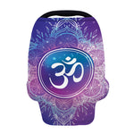 Spiritual Om Mandala Print Baby Seat Cover