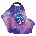 Spiritual Om Mandala Print Baby Seat Cover