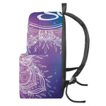 Spiritual Om Mandala Print Backpack