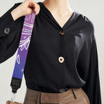 Spiritual Om Mandala Print Bag Strap