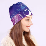 Spiritual Om Mandala Print Beanie