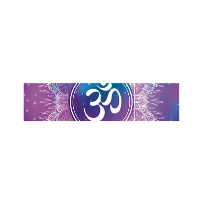 Spiritual Om Mandala Print Bed Runner