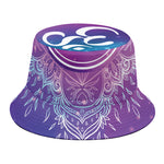 Spiritual Om Mandala Print Bucket Hat