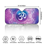 Spiritual Om Mandala Print Car Windshield Sun Shade