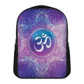 Spiritual Om Mandala Print Casual Backpack