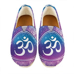 Spiritual Om Mandala Print Casual Shoes