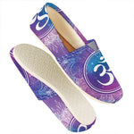 Spiritual Om Mandala Print Casual Shoes