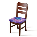 Spiritual Om Mandala Print Chair Cushion Cover