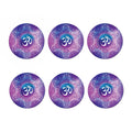 Spiritual Om Mandala Print Coaster Set