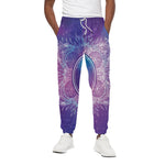 Spiritual Om Mandala Print Cotton Pants