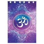 Spiritual Om Mandala Print Curtain