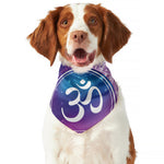 Spiritual Om Mandala Print Dog Bandana