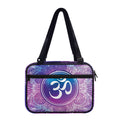 Spiritual Om Mandala Print Double Strap Bible Bag