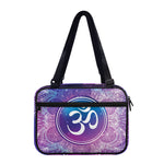 Spiritual Om Mandala Print Double Strap Bible Bag