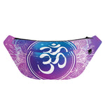 Spiritual Om Mandala Print Fanny Pack